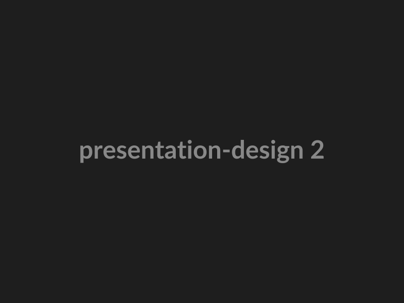 Presentation Design preview 2