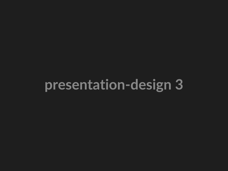 Presentation Design preview 3
