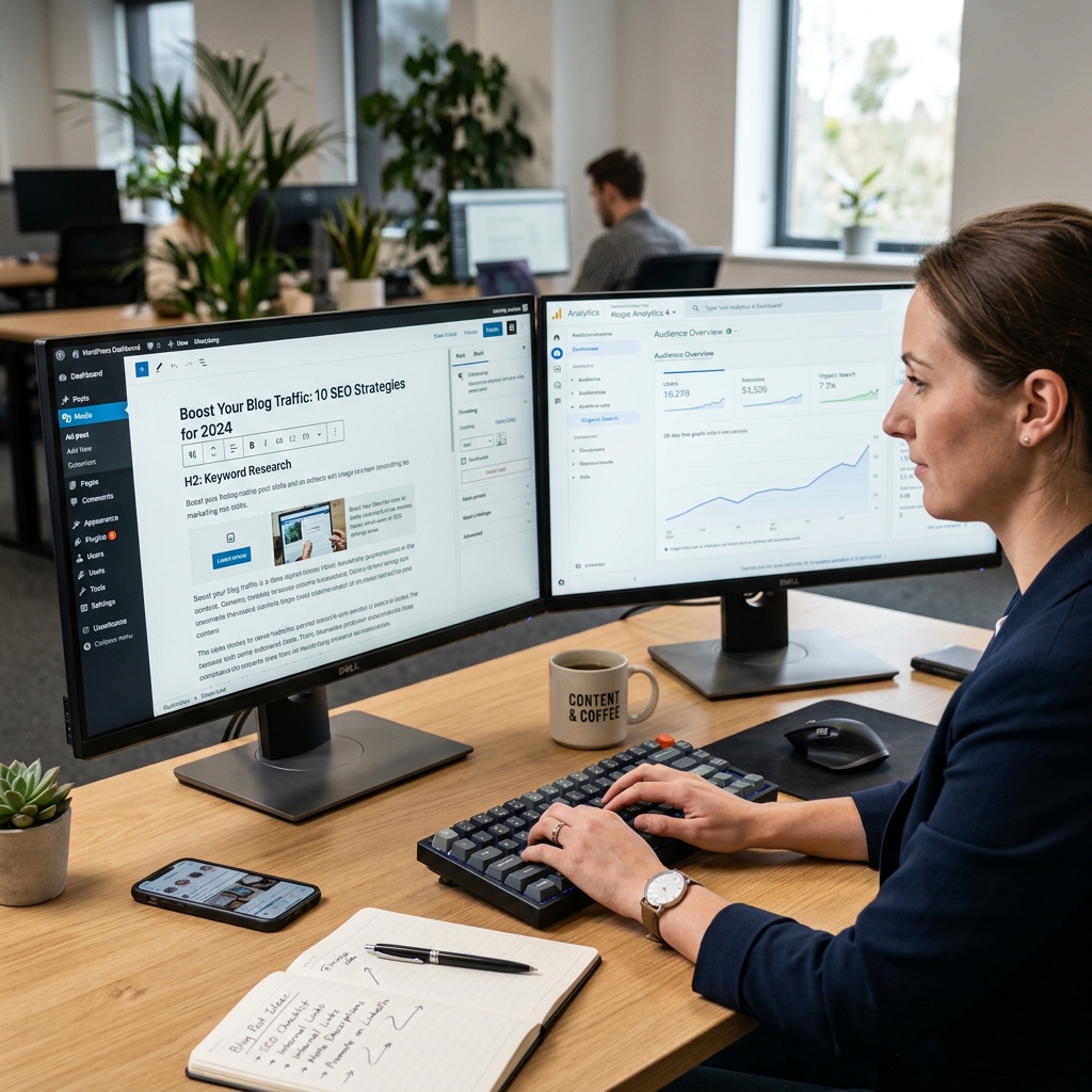 Blog Website Development preview 2