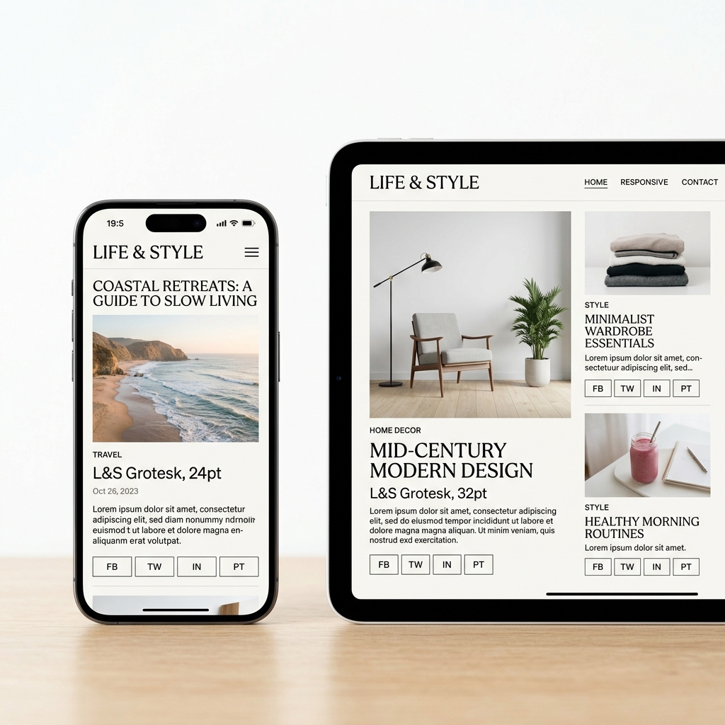 Blog Website Development preview 3