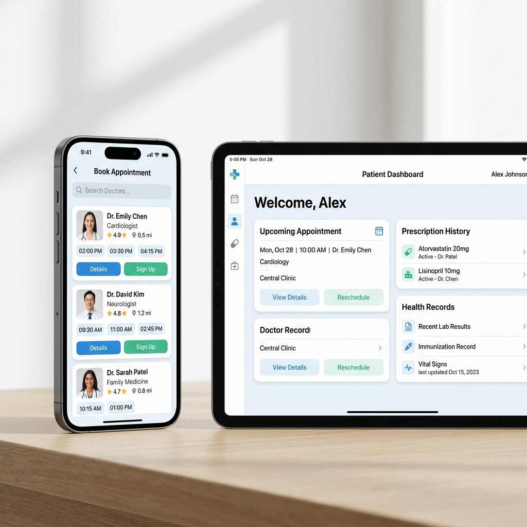 Doctor & Clinic Website preview 2