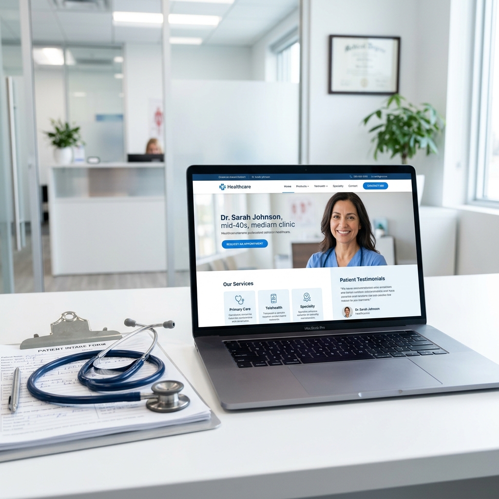 Doctor & Clinic Website preview 3