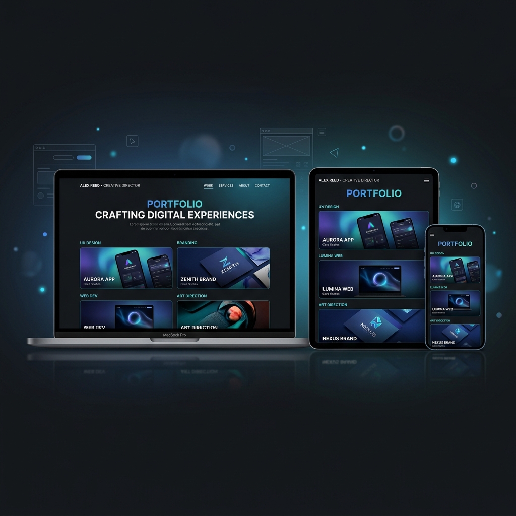 Portfolio Website preview 2