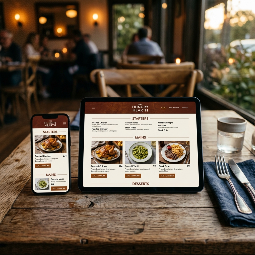 Restaurant Website preview 2